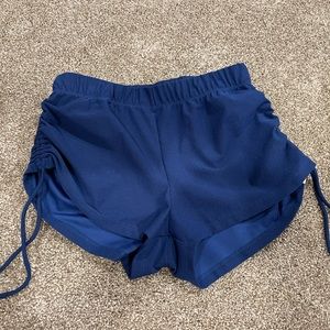 Five dance wear blue scrunch shorts